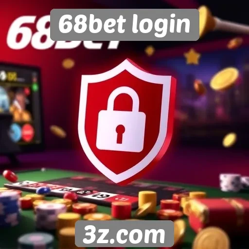 Recursos de segurança disponíveis no 68bet login