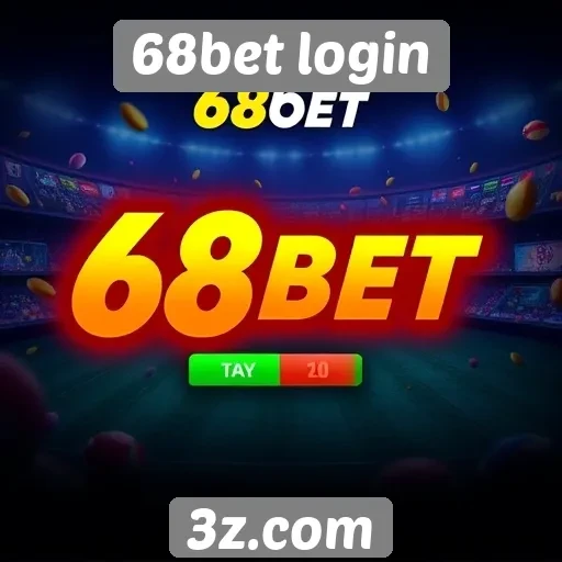 Experiência do usuário no 68bet login